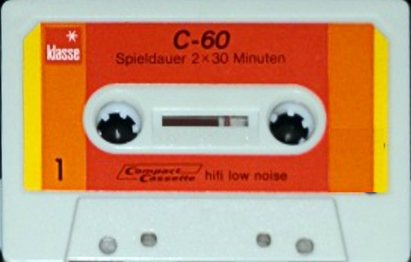 Compact Cassette Klasse 60 Type I Normal 1978 Germany