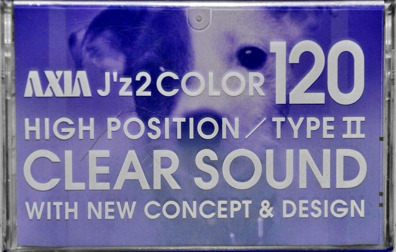 Compact Cassette AXIA J`z 2 Color 120 "JZ2J 120" Type II Chrome 2000 Japan