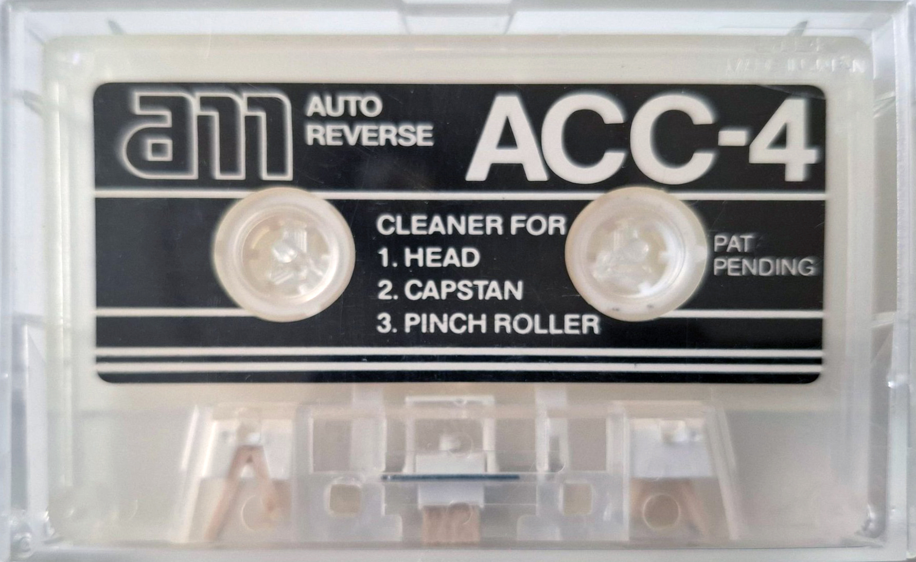 Compact Cassette AM "ACC-4" Cleaning Cassette Netherlands