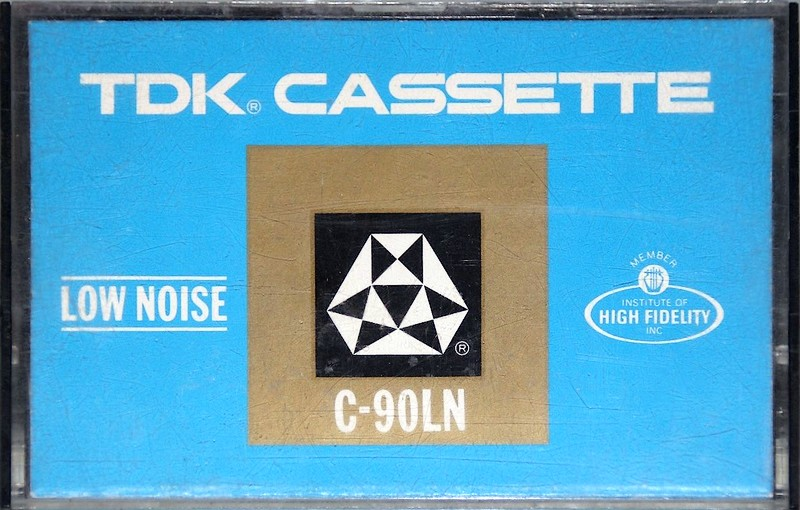 Compact Cassette TDK 90 Type I Normal 1972 Japan