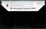 Compact Cassette TDK 90 Type I Normal 1972 Japan