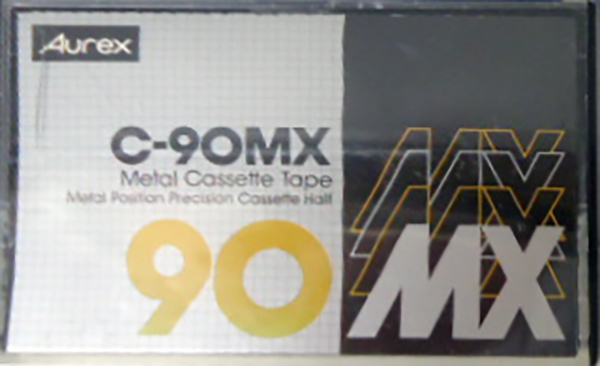 Compact Cassette Aurex MX 90 Type IV Metal 1980 Japan