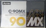 Compact Cassette Aurex MX 90 Type IV Metal 1980 Japan