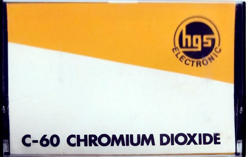 Compact Cassette HGS Electronic 60 Type II Chrome Europe