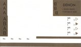 Compact Cassette Denon HD 54 "HD54M" Type II Chrome 1987 Japan
