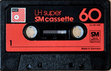 Compact Cassette BASF LH Super 60 "Small Window" Type I Normal 1974 Europe