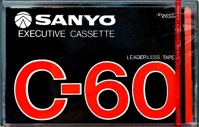 Compact Cassette Sanyo 60 Type I Normal 1986 Europe