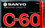 Compact Cassette Sanyo 60 Type I Normal 1986 Europe