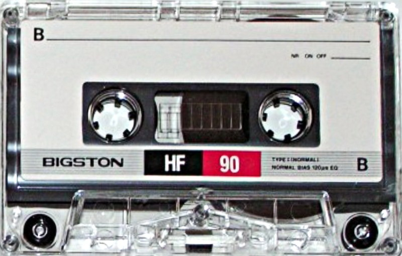 Compact Cassette Bigston 60 Type I Normal Hong Kong