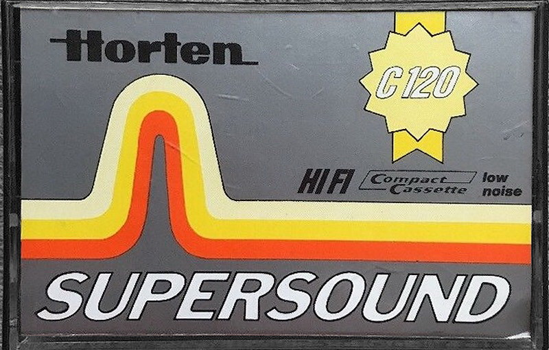 Compact Cassette Horten 120 "SUPERSOUND" Type I Normal 1974 Europe