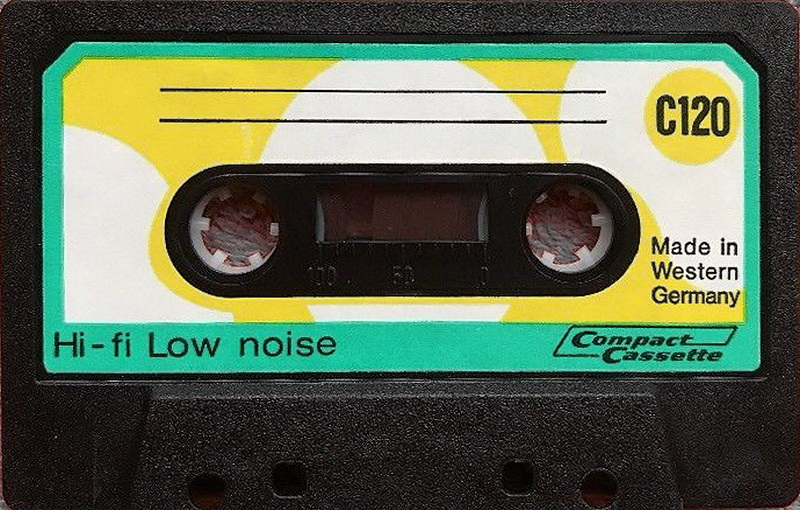 Compact Cassette Horten 120 "SUPERSOUND" Type I Normal 1974 Europe