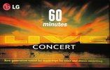 Compact Cassette LG Live Concert 60 Type I Normal 1997 Japan