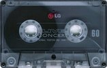 Compact Cassette LG Live Concert 60 Type I Normal 1997 Japan