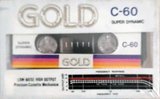Compact Cassette Gold 60 "GD" Type I Normal Unknown Country
