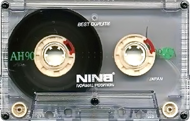 Compact Cassette Nina AH 90 Type I Normal South Korea