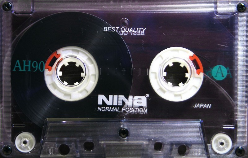 Compact Cassette Nina AH 90 Type I Normal South Korea