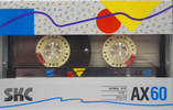 Compact Cassette SKC AX 60 Type I Normal 1990 USA