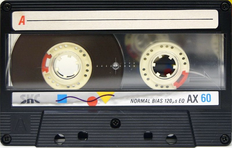 Compact Cassette SKC AX 60 Type I Normal 1990 USA