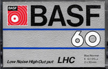Compact Cassette BASF LHC 60 Type I Normal 1978 Japan