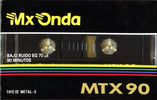 Compact Cassette Mx Onda MTX 90 Type IV Metal Spain