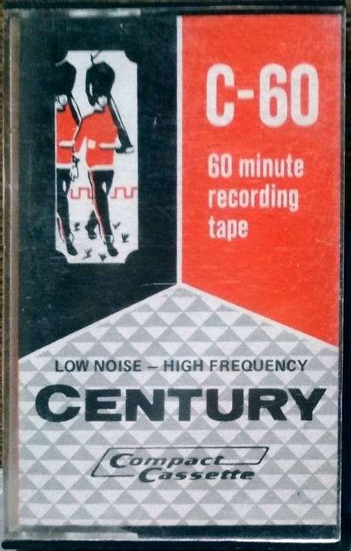 Compact Cassette Century 60 Type I Normal 1982 Hong Kong