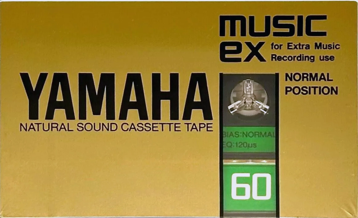 Compact Cassette Yamaha Music EX 60 Type I Normal 1982 Japan