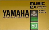 Compact Cassette Yamaha Music EX 60 Type I Normal 1982 Japan