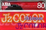 Compact Cassette AXIA J`z 1 Color 80 "JZ1J 80" Type I Normal 2000 Japan