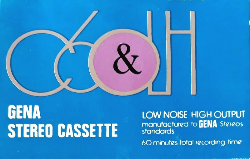 Compact Cassette Gena 60 Type I Normal Hong Kong