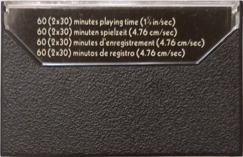 Compact Cassette EMITAPE X1000 60 Type I Normal 1974 Europe