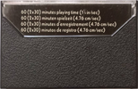 Compact Cassette EMITAPE X1000 60 Type I Normal 1974 Europe