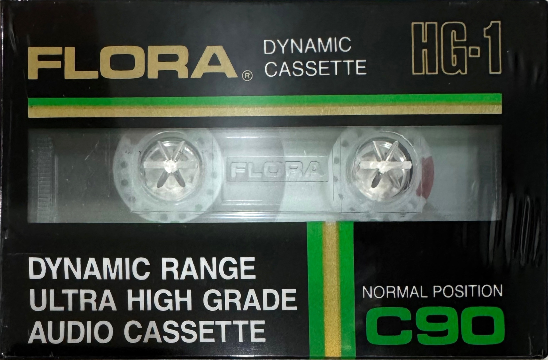 Compact Cassette Flora HG-1 90 Type I Normal India