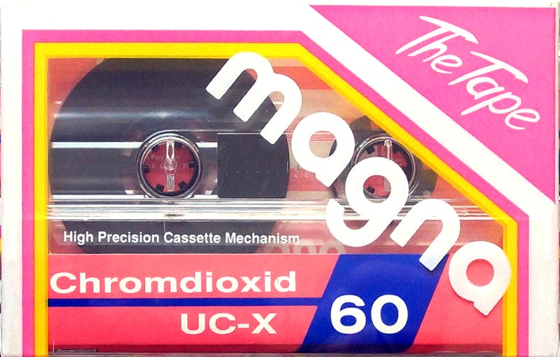 Compact Cassette Magna UC-X 60 Type II Chrome 1990 Europe