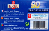 Compact Cassette Exel 90 Type II Chrome Europe