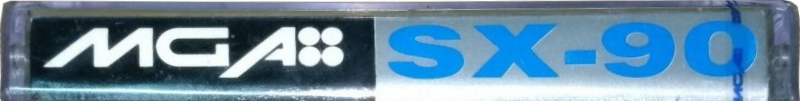 Compact Cassette MGA SX 90 Type I Normal Thailand