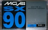 Compact Cassette MGA SX 90 Type I Normal Thailand