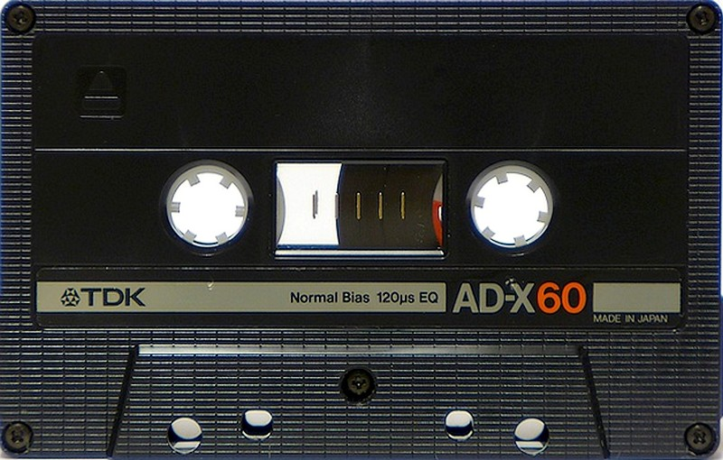 Compact Cassette TDK AD-X 60 Type I Normal 1984 Australia, Europe