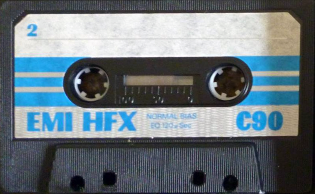 Compact Cassette EMI HFX 90 Type I Normal 1981 UK
