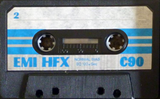 Compact Cassette EMI HFX 90 Type I Normal 1981 UK