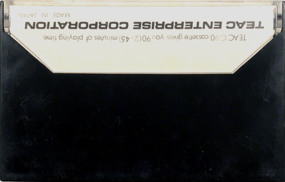 Compact Cassette Teac 90 Type I Normal 1976 Japan