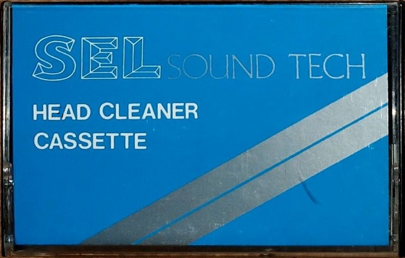 Compact Cassette Sel Sound Tech Cleaning Cassette 1983 USA