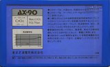 Compact Cassette Aurex AX 90 Type II Chrome 1987 Japan