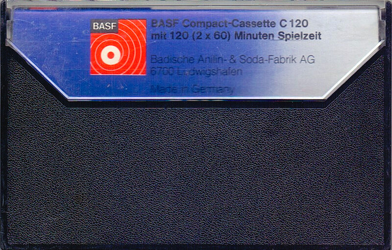 Compact Cassette BASF 120 Type I Normal 1970 Germany