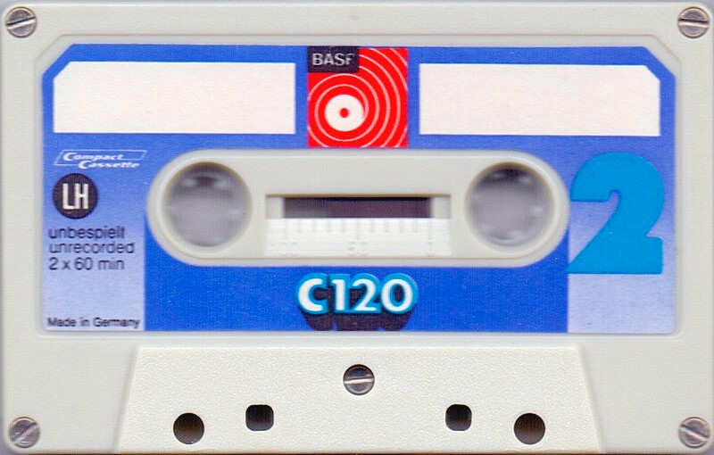 Compact Cassette BASF 120 Type I Normal 1970 Germany