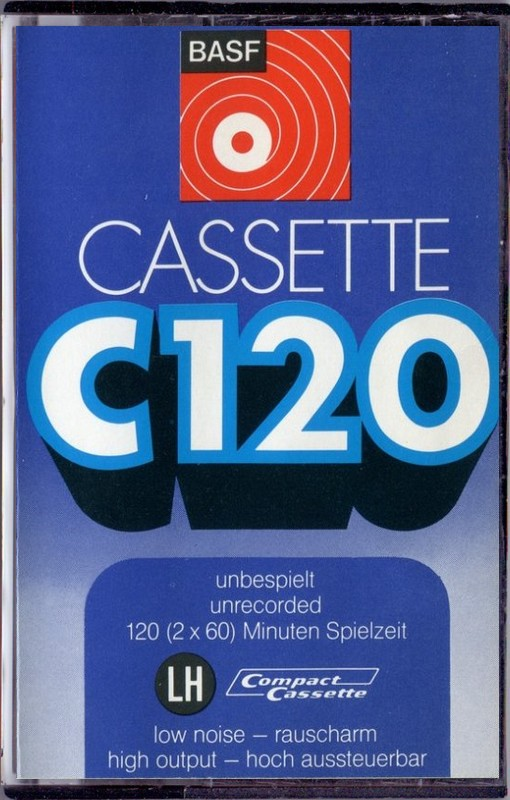 Compact Cassette BASF 120 Type I Normal 1970 Germany