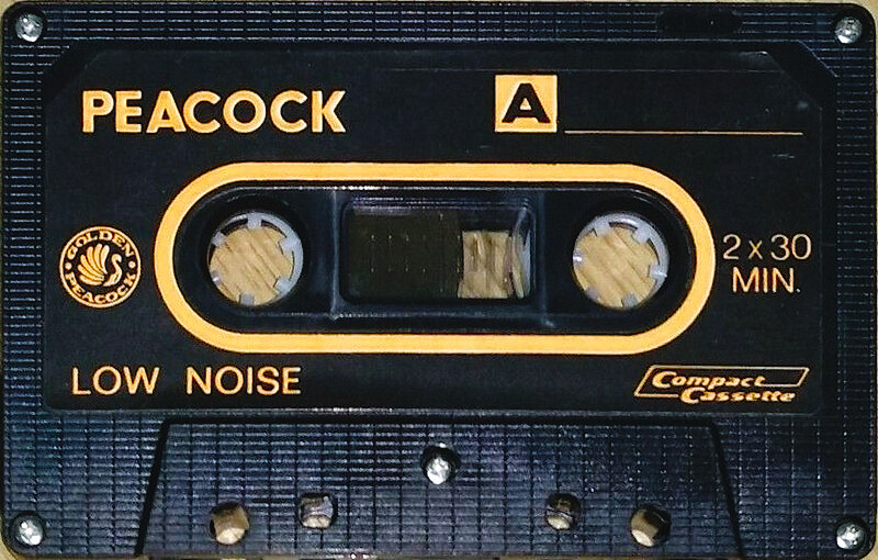 Compact Cassette Peacock 60 Type I Normal USA