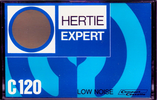 Compact Cassette Hertie Expert 120 Type I Normal 1978 Germany