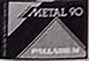 Compact Cassette Palladium 90 Type IV Metal 1981 Europe