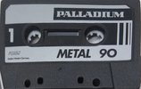 Compact Cassette Palladium 90 Type IV Metal 1981 Europe