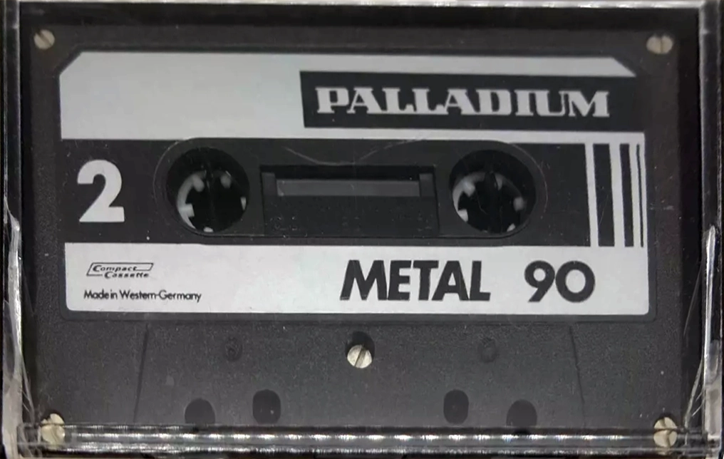 Compact Cassette Palladium 90 Type IV Metal 1981 Europe